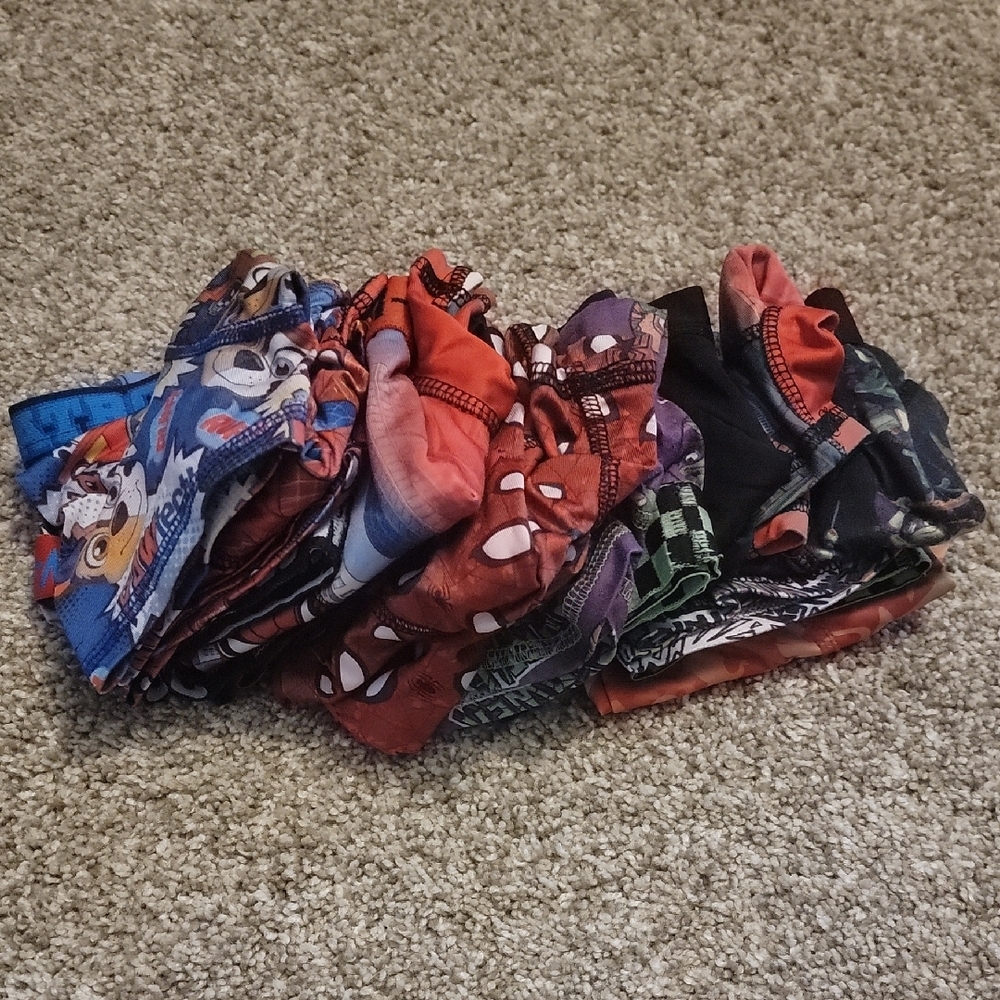 Kids Cartoon Character Underwear Set